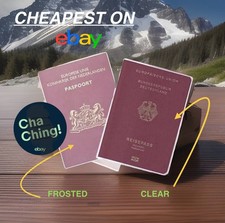 2 Passport Holders Transparent