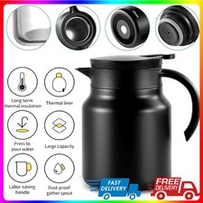 1L Thermal Coffee Carafe Jug