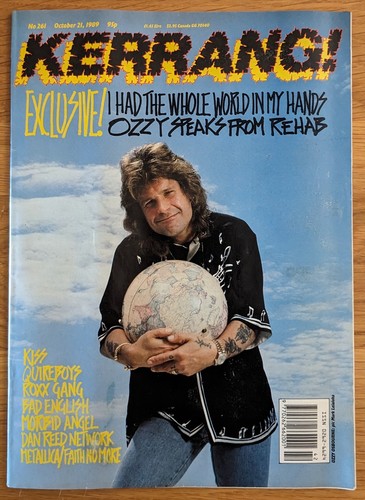 Ozzy kerrang issue 261 - kerrang!,