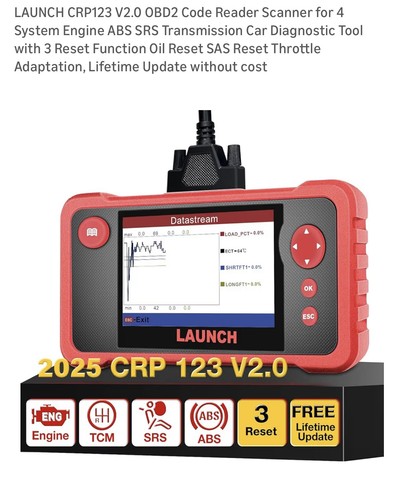 Launch crp123 plus - launch,