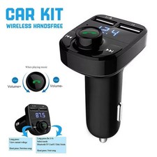 Bluetooth FM Transmitter Car Kit MP3 Player USB Charger Handsfree Adapter UK