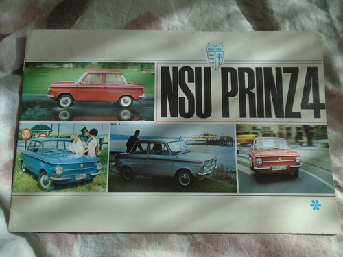 Nsu prinz brochure - brochure, undated