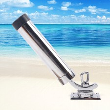 360�� Degree Adjustable Fishing Rod Holder 316 Stainless Steel for Boat Yacht UK