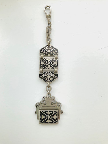 Antique stop watch chain - antique,