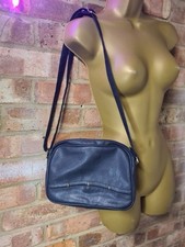 Genuine Vintage 80's Joanna Hall Handbag Shoulder Back Black
