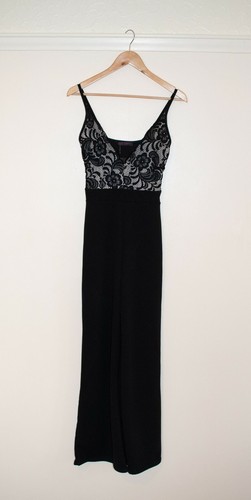 Black wide leg - wide, lace
