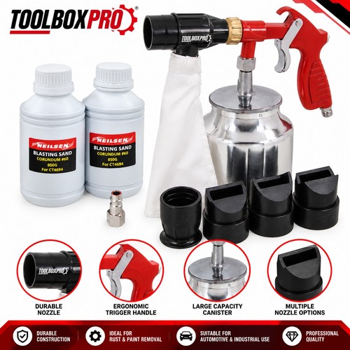 Air sandblaster gun kit - kit,