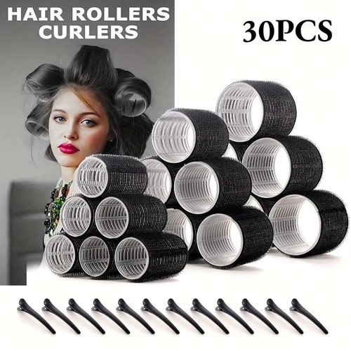Hair rollers self grip large - hair,
