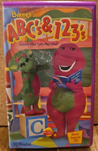 Barney abc 123 s - barney's, 123's