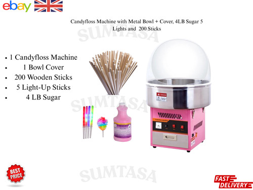 Candy floss machine with - machine,