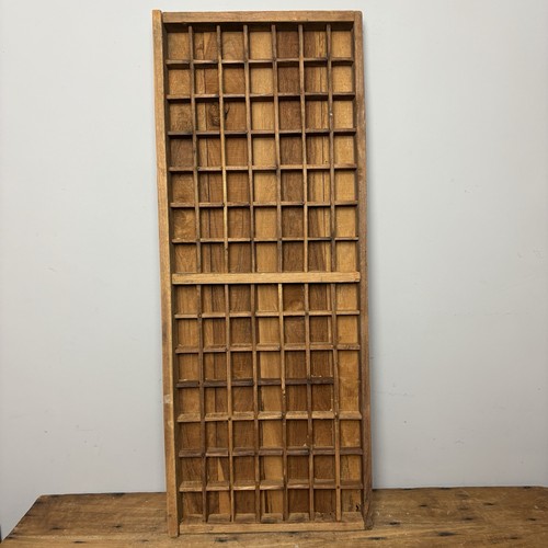 Vintage wooden printers tray - tray,