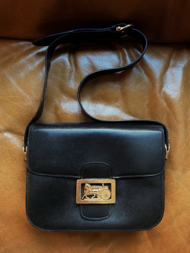 Céline triomphe black leather - triomphe,