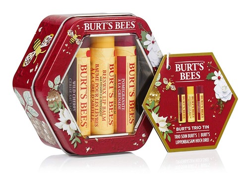 Burt bees trio tin gift - burt's,