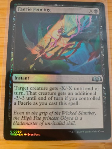 Mtg faerie fencing 0090 - faerie,