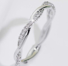 GENUINE NEW DAINTY CZ SILVER