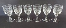 Set of 6 Tudor Crystal Sherry