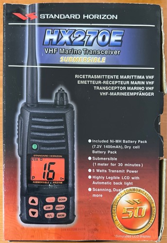 Standard horizon hx270e - hx270e, vhf