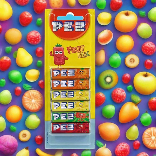 Pez sweets refills - 6, packs