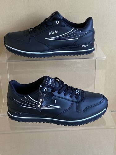 Fila classic black leather - black,