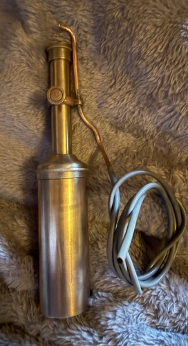 Vintage brass jewellers blow - ,
