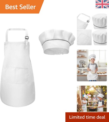 Kids adjustable chef apron and - adjustable,