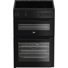 Beko FTC6701K AeroPerfect™ 60cm Free Standing Electric Cooker with Ceramic Hob