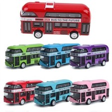 Tourist Car Double Decker Bus Bus Toy Model Pull Back Toys Diecast Cars Toys