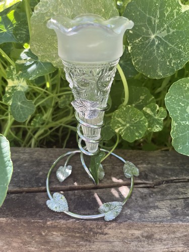 Vintage clear frosted - clear,