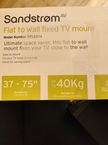 Sandstrom sflez14 flat wall - flat,