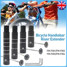 Bicycle Fork Stem Extender Handlebar Riser Extension Adapter Fits Mountain Bike