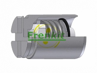 Rear piston brake caliper - rear,