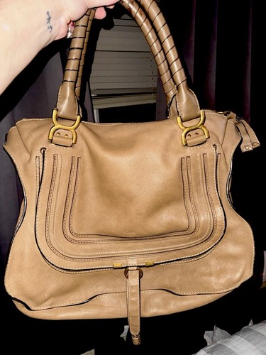 Chloe large marcie leather - chloe,