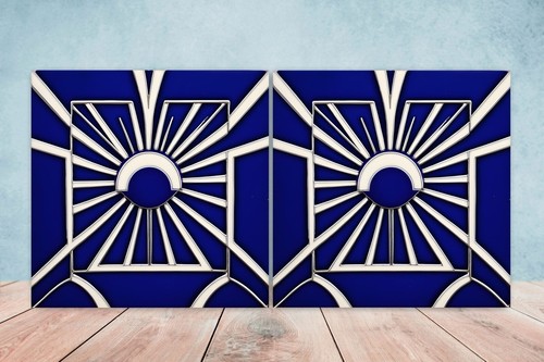 Art deco design ceramic tiles - deco,