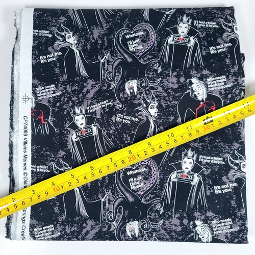 Disney villains fabric the - disney,