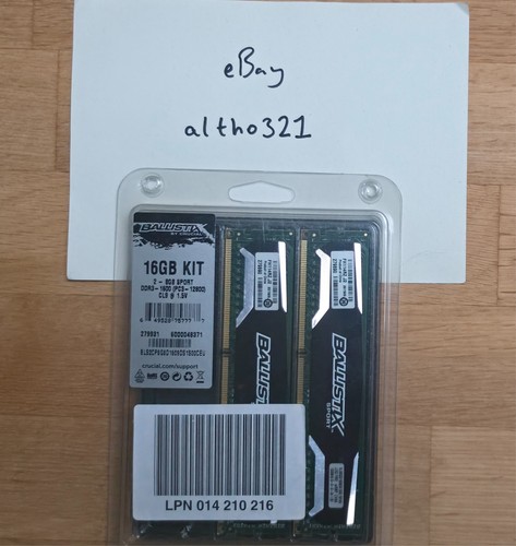 Crucial ballistix sport ddr3 - ballistix,