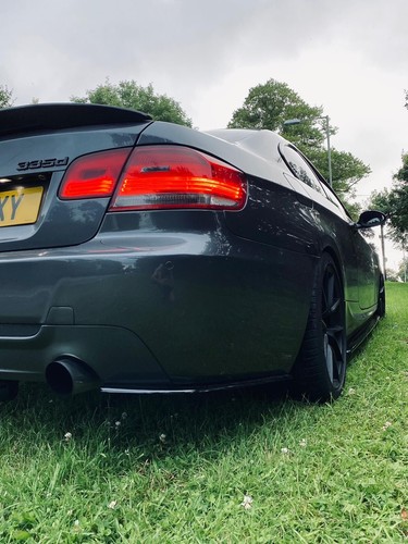 Bmw sport e92 rear spats - m-sport,