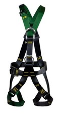 Ridgegear RGH13Y Summit Harness Climbing size 1 Green Full Body