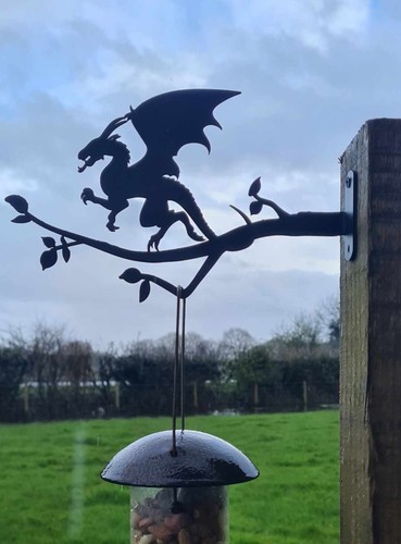 Dragon birdfeeder hanger - birdfeeder,