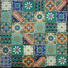 MEXICAN TILES  BOTANIST MIX -