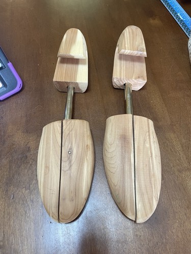 Wooden shoe trees large - shoe, trees,
