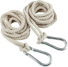 YURRUON Tree Swing Ropes, 2Pcs