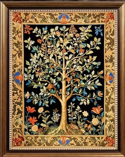 William morris tree life - william, of