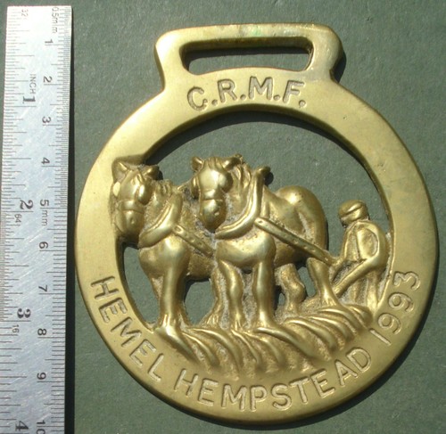 Horse brass crmf hemel - brass:,