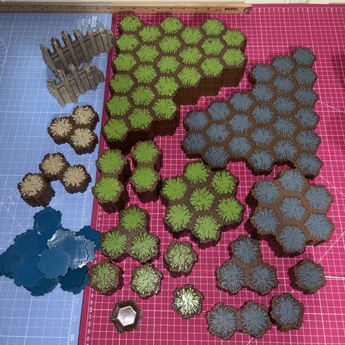 Heroscape tile bundle - , 80+