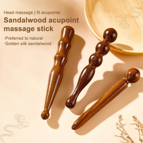 Wooden foot massage stick - stick,