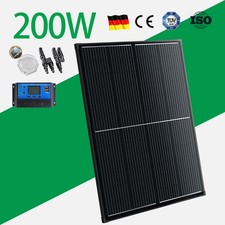 Full Black 200W Mono Solar