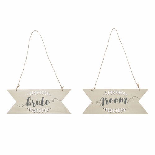 Natural wooden bride - natural, &