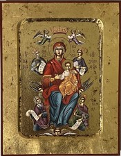 Virgin Mary Theotokos Icon