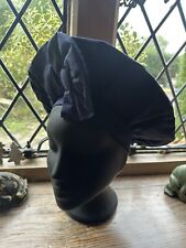 Vintage Dark Blue Shot Silk