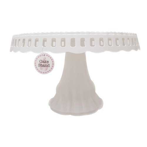 One tier cake stand display - cake,